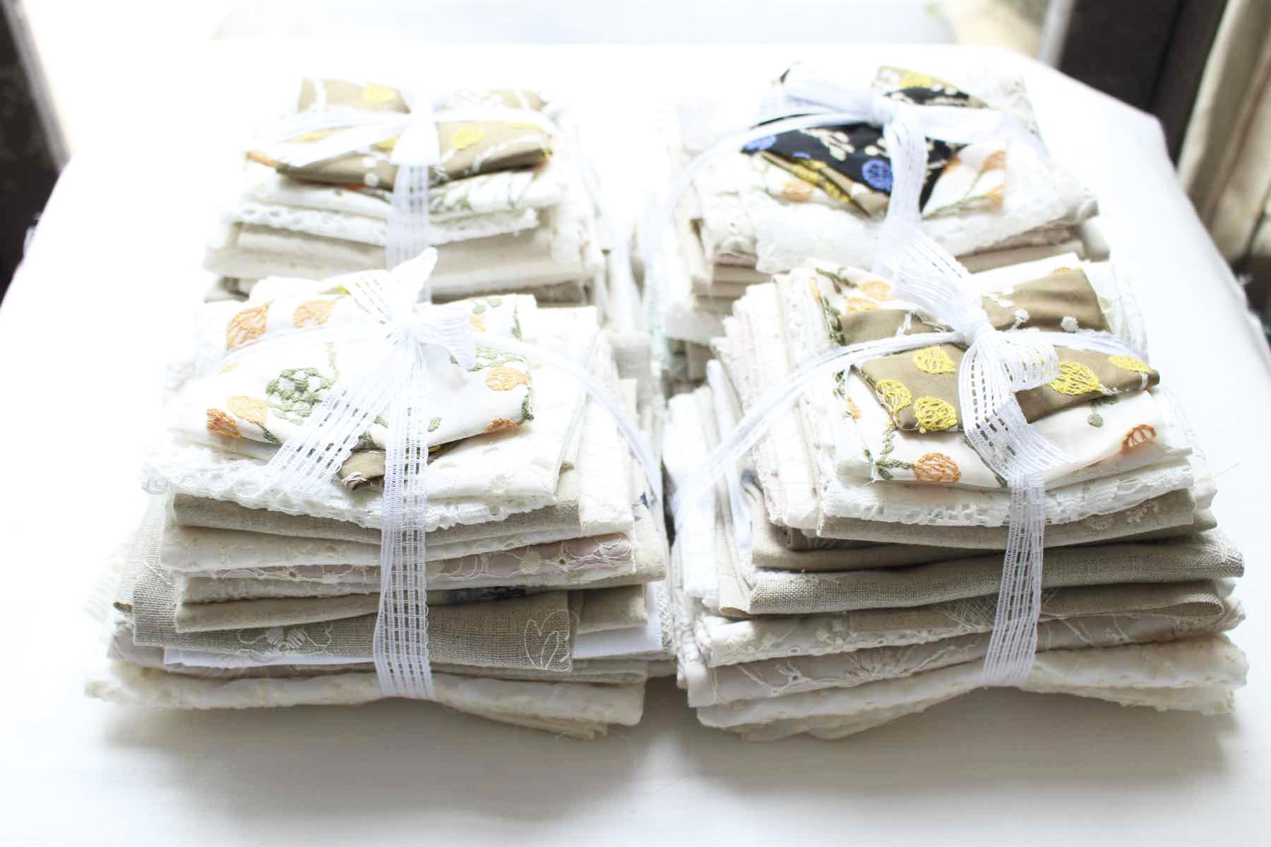 レース・刺繍 はぎれセット